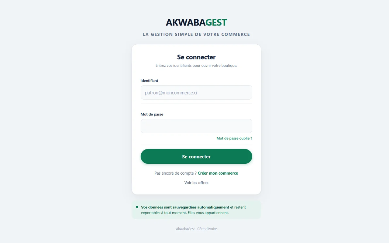 AkwabaGest, capture 5