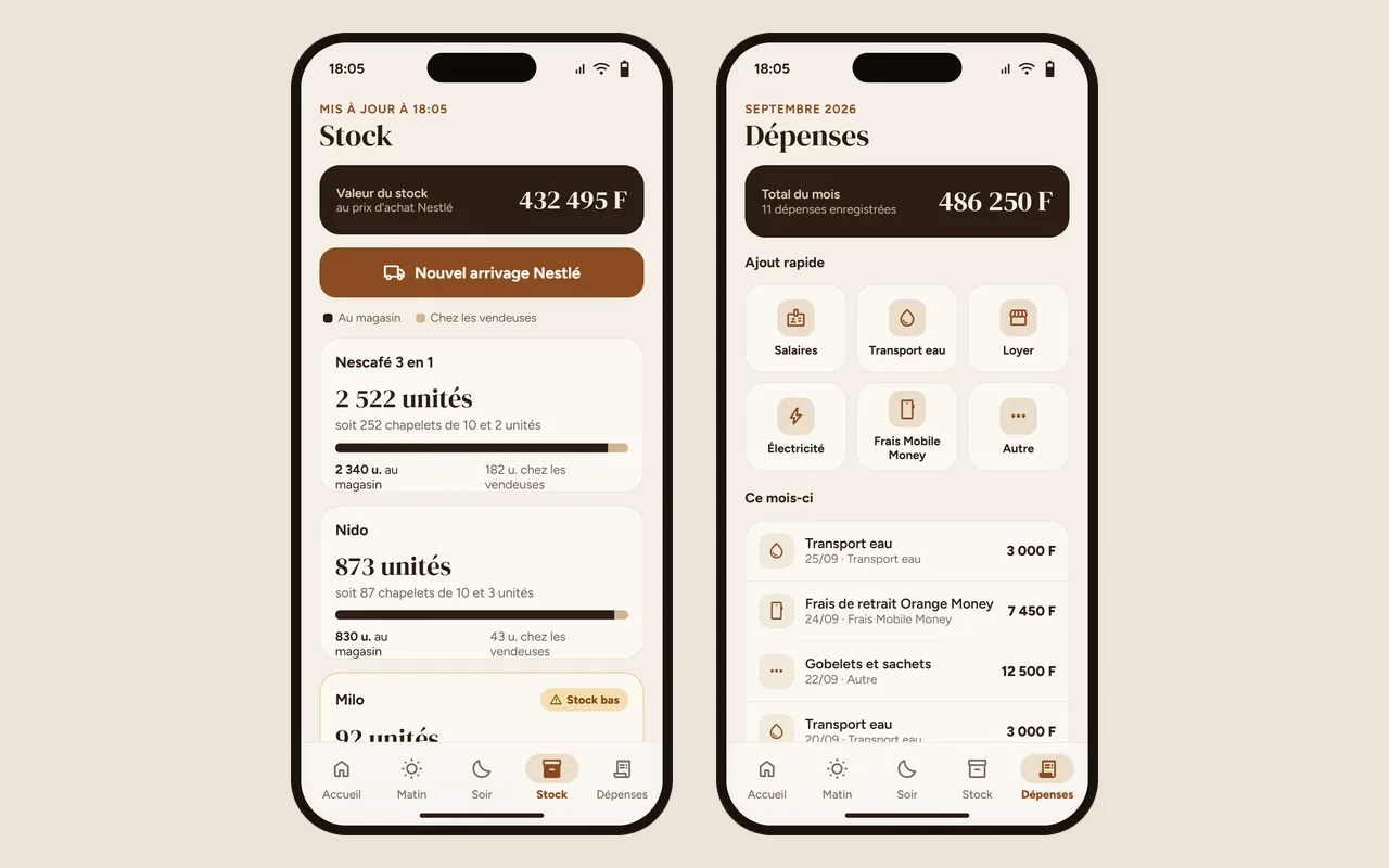 CaféBox, capture 7
