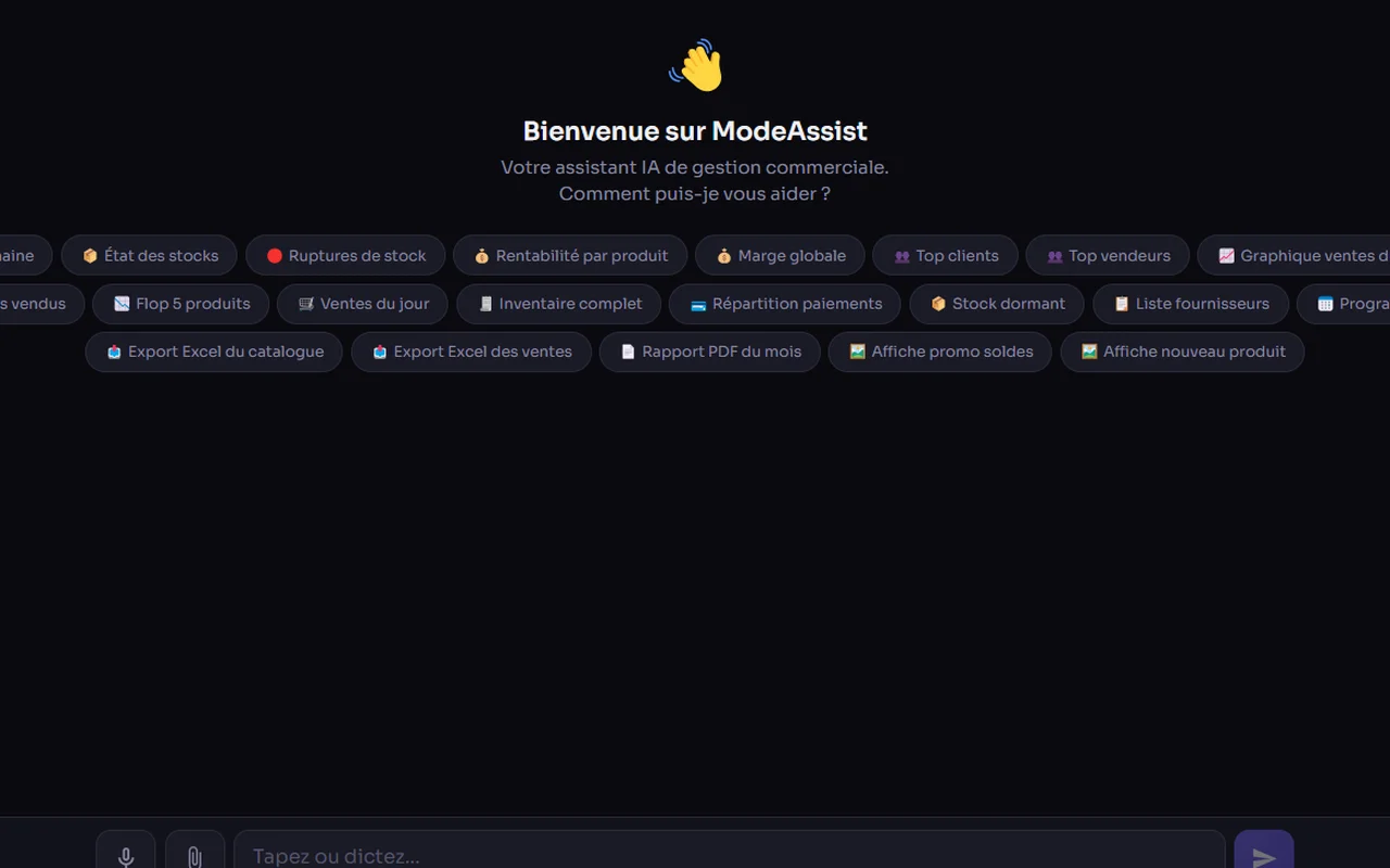 ModeAssist, capture 1