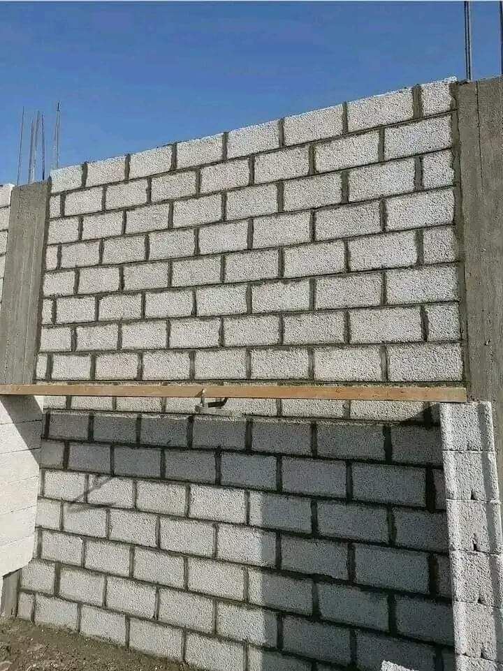 Mur en parpaings